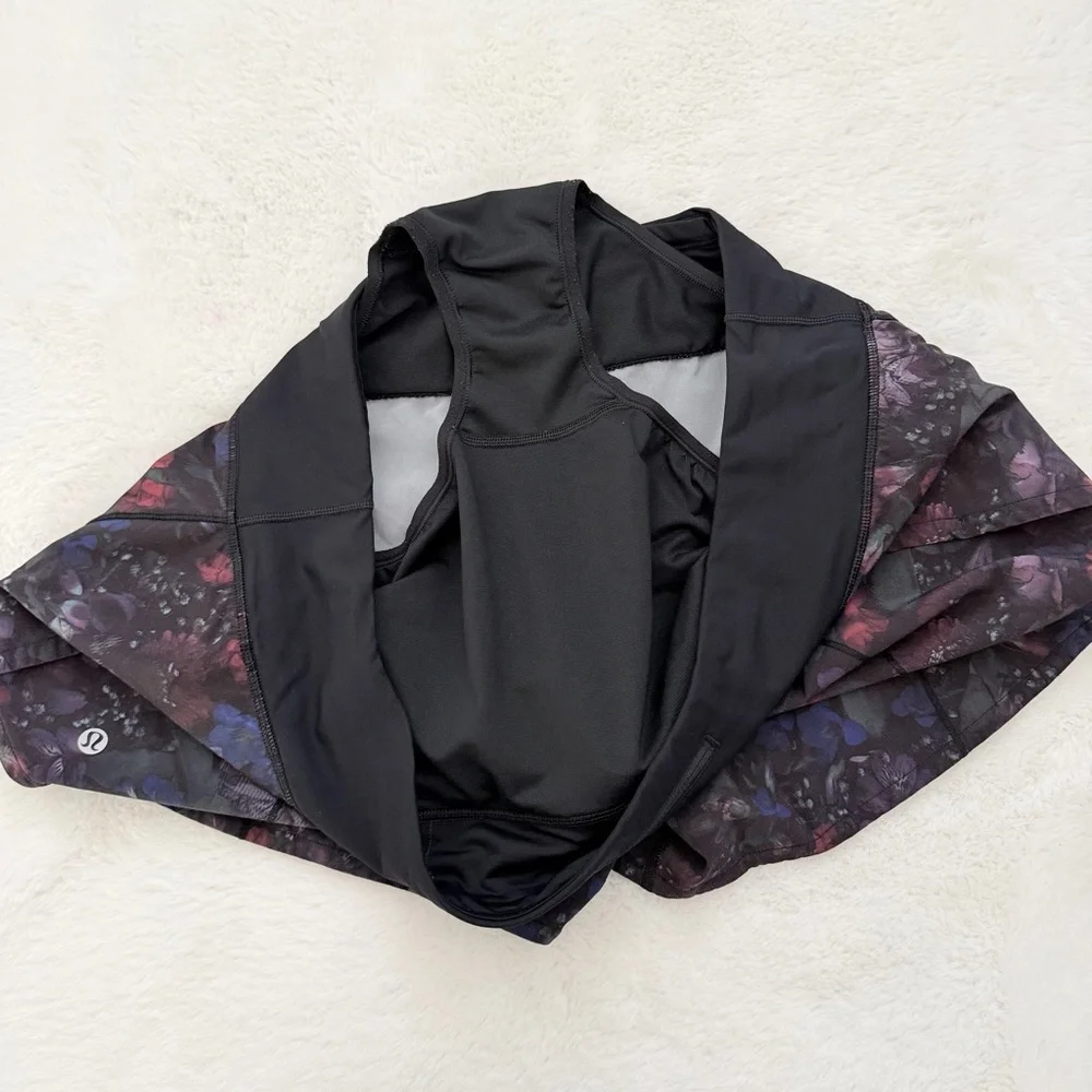Lululemon Floral Speed Up Shorts 4”